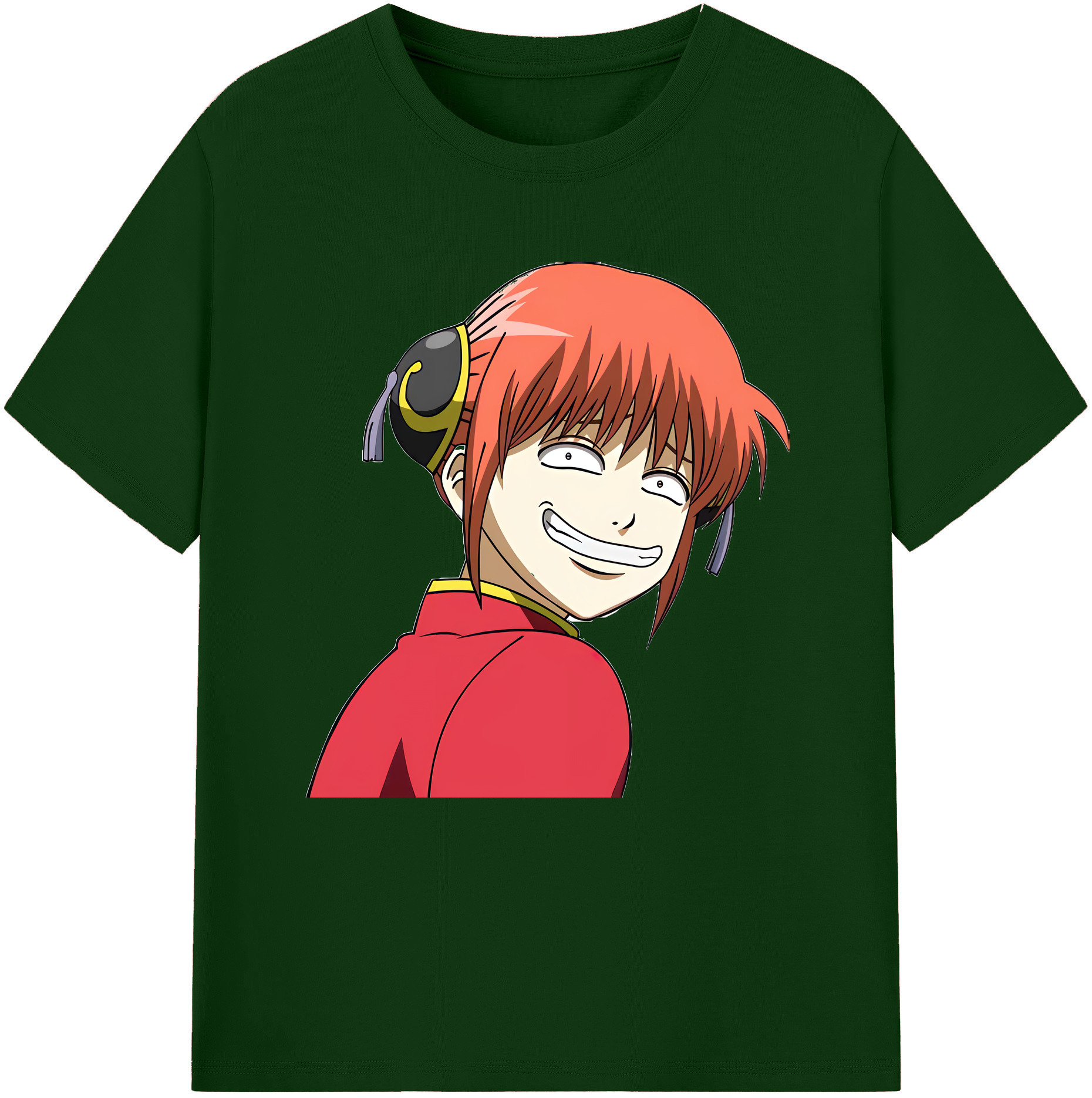 （画像用） ぎんたま 坂田銀時（さかたぎんとき） 神楽 志村新八（しむら しんぱち） GINTAMA Sakata Gintoki Kagura Shimura Shinpachi 綿100％半袖Tシャツ（フロントプリント）